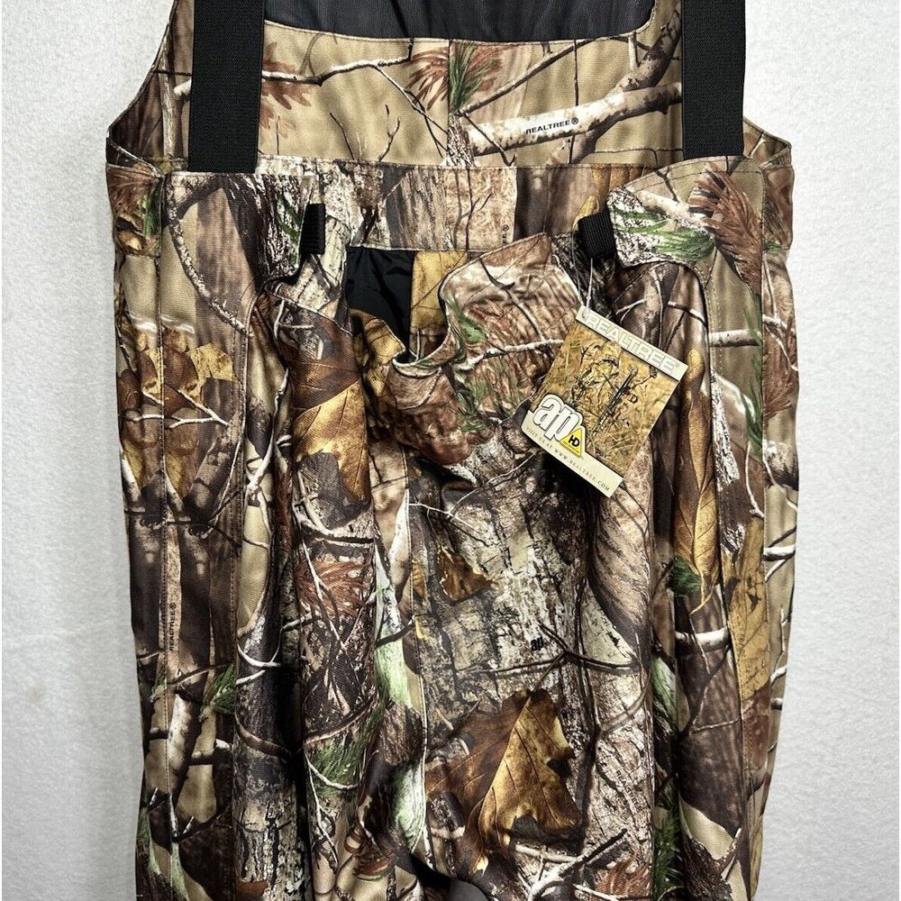 L.L. Bean Bib Insulated Overalls Mens XL Tall Realtree Camo Adjustable Strap NWT - Picture 7 of 13